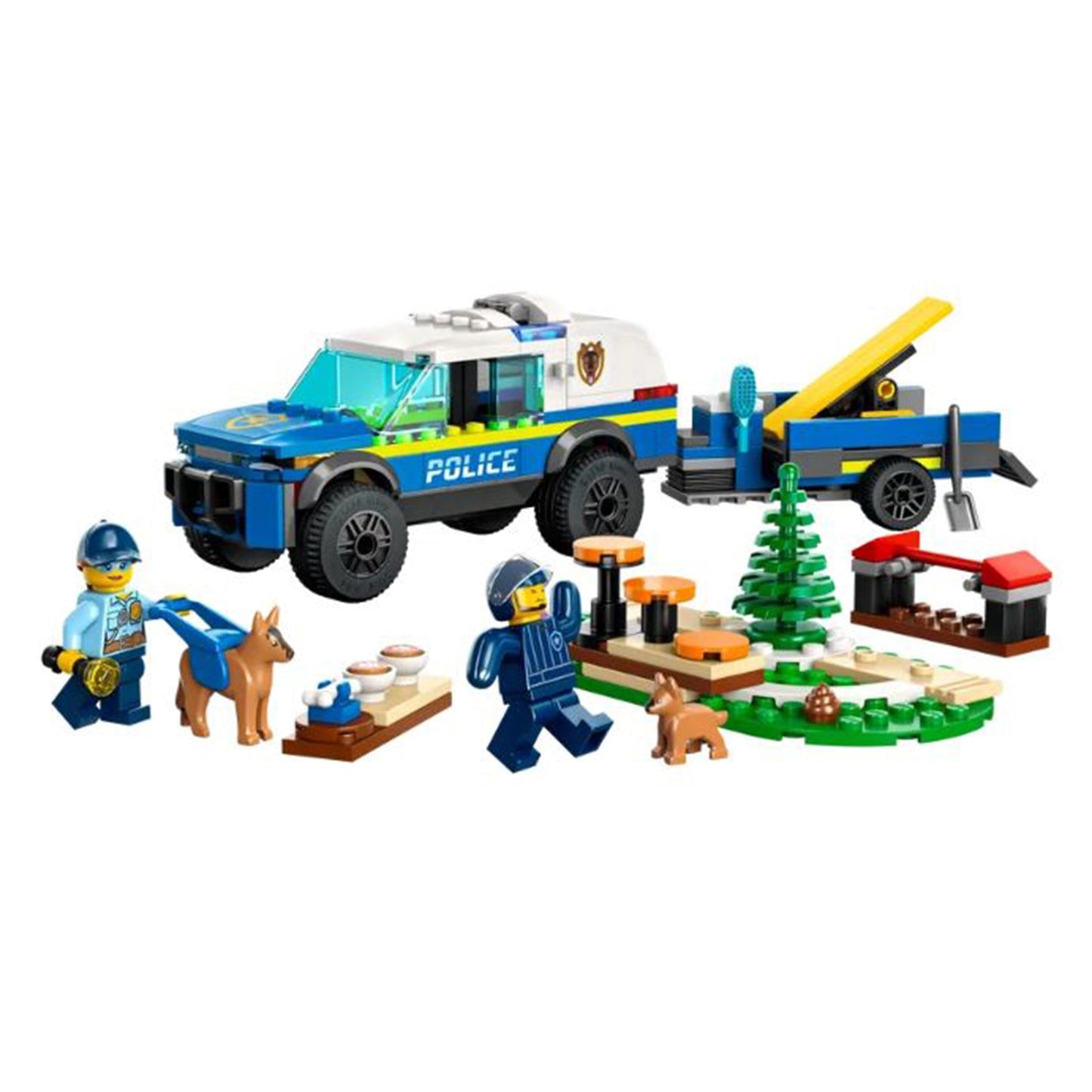 LEGO® City Mobile Police Dog Training Building Set 60369