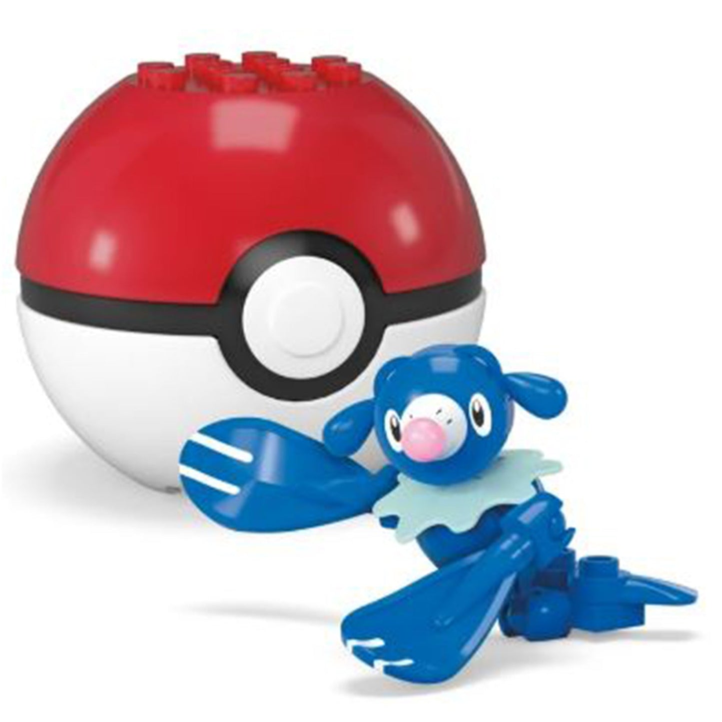 MEGA Pokemon Popplio With Poke Ball Building Set