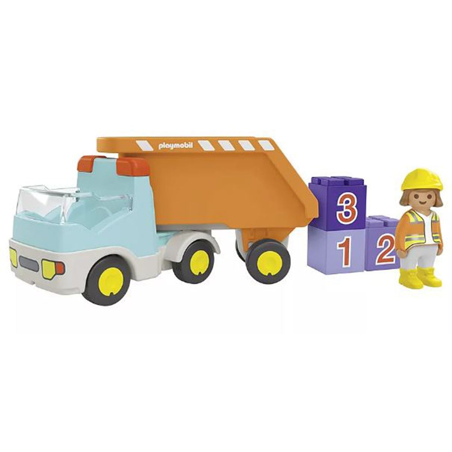 Playmobil Junior Dump Truck Building Set 71685