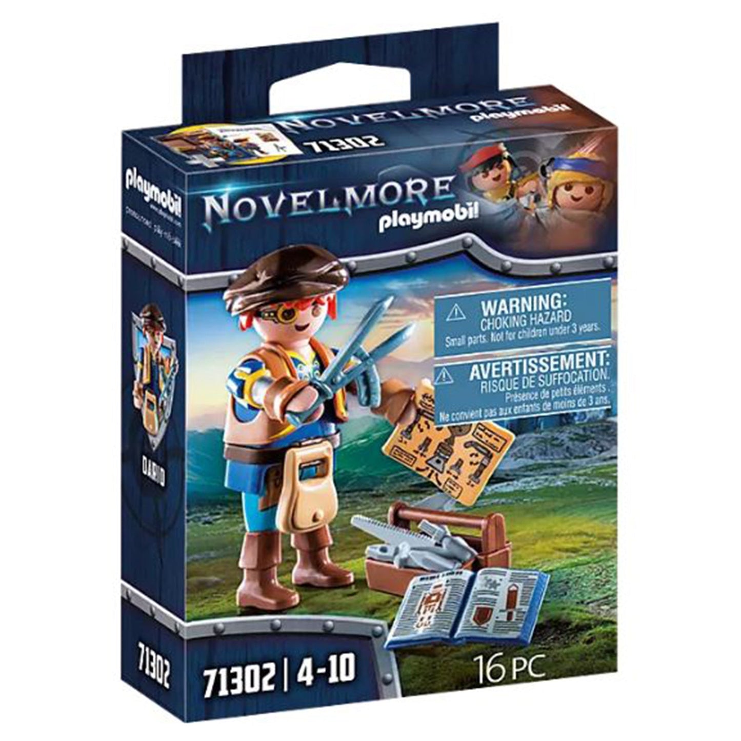 Playmobil Novelmore Dario With Tools Building Set 71302