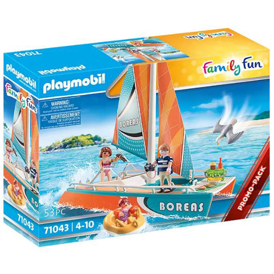 Playmobil Family Fun Catamaran Building Set 71043