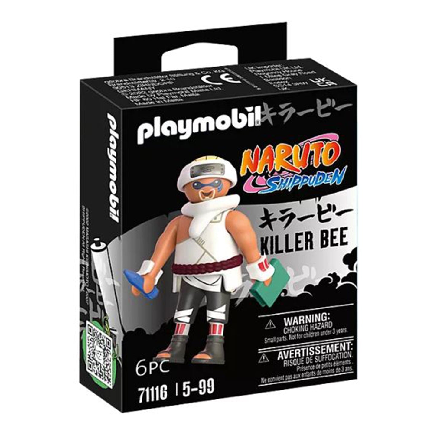 Playmobil Naruto Shippuden Killer Bee Building Set 71116