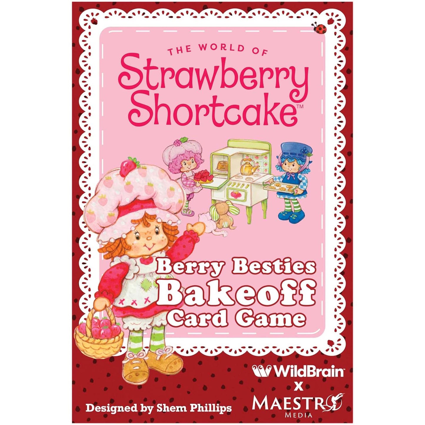 Wild Brain X Maestro Media Strawberry Shortcake Berry Besties Bake-Off Card Game