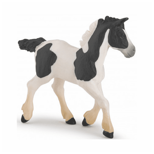 Papo Black Piebald Cob Foal Animal Figure 51508