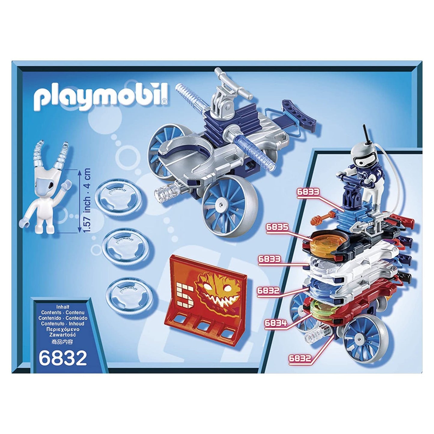 Playmobil Action Frosty With Disc Shooter Building Set 6832