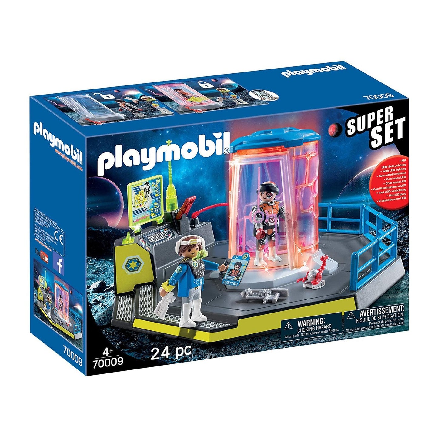 Playmobil SuperSet Galaxy Police Rangers Building Set 70009