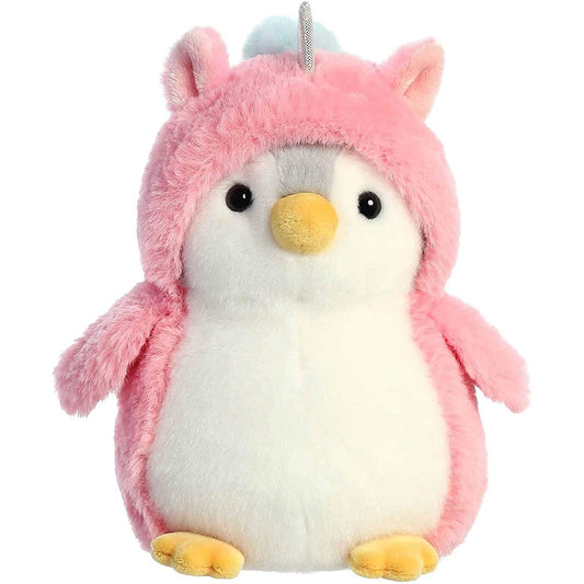 Aurora Pompom Unicorn Penguin 7 Inch Plush Figure