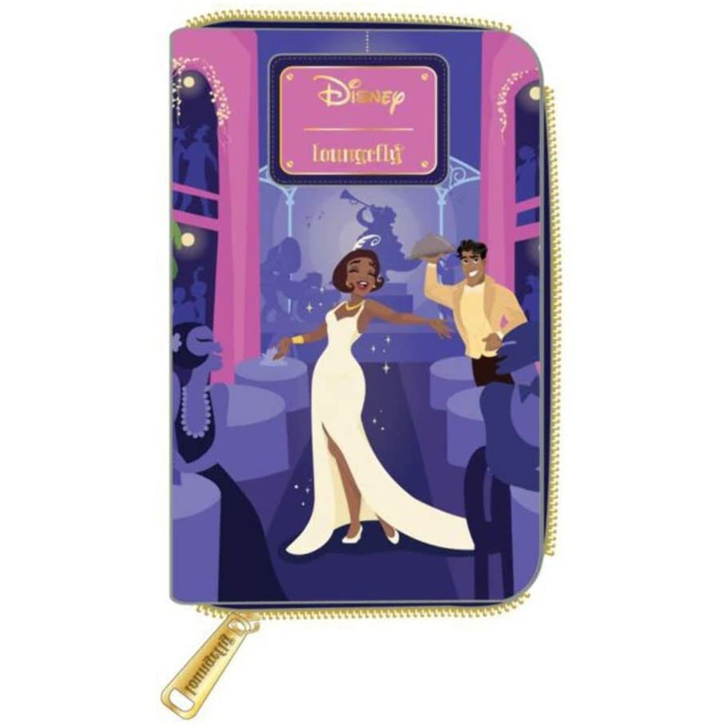 Loungefly Disney Princess And The Frog Tiana's Palace Zip Around Wallet