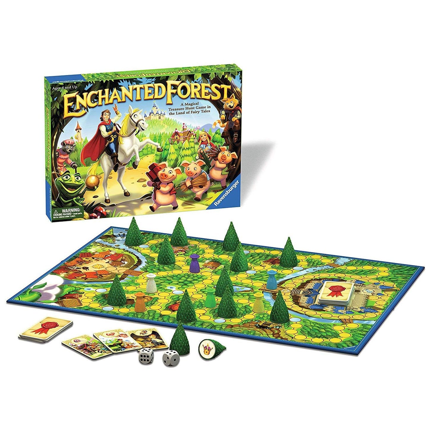 Enchanted Forest A Magical Treasure Hunt Board Game