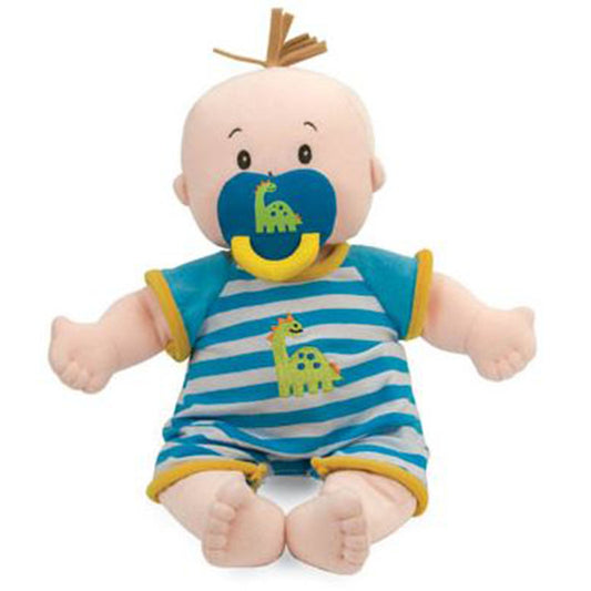 Manhattan Toys Baby Stella Peach Boy Doll Plush Figure