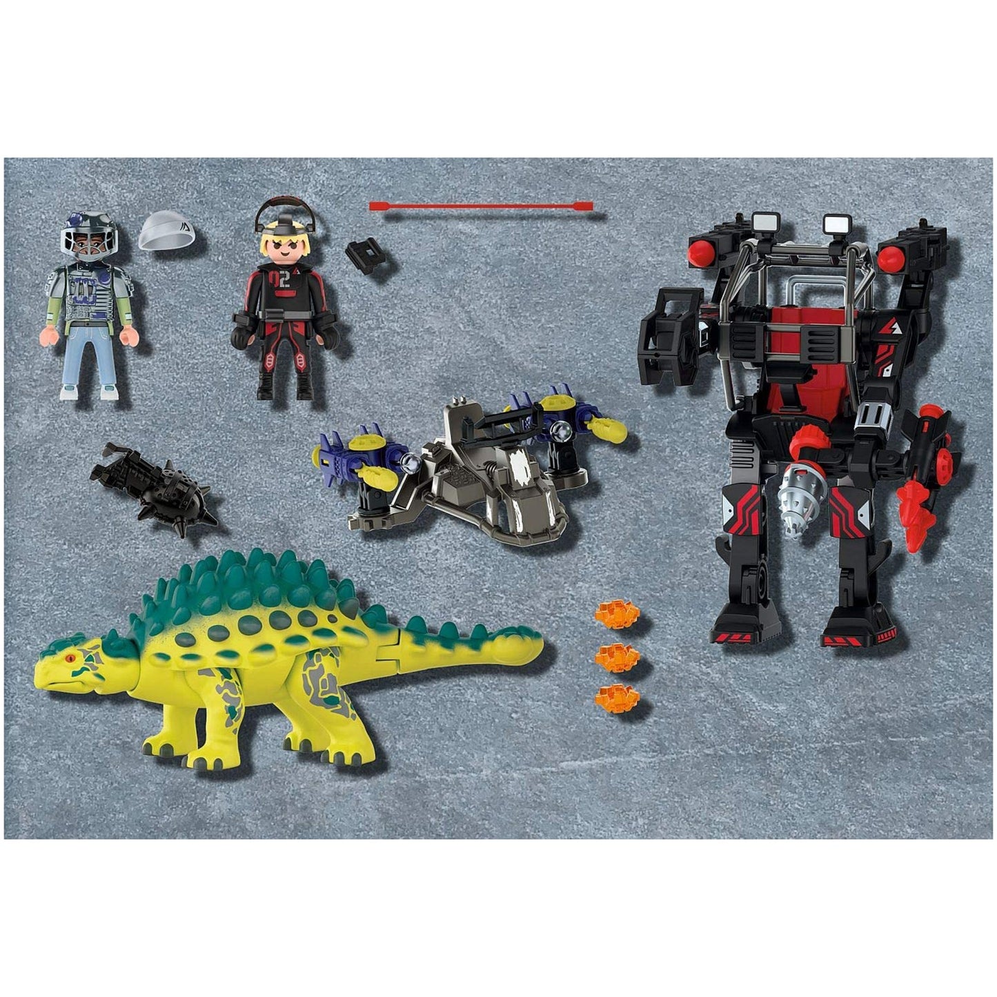 Playmobil Dino Rise Saichania Invasion Of The Robot 70626