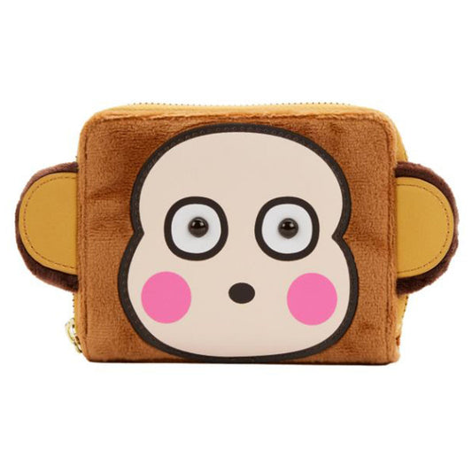 Loungefly Sanrio Monkichi Cosplay Zip Around Wallet