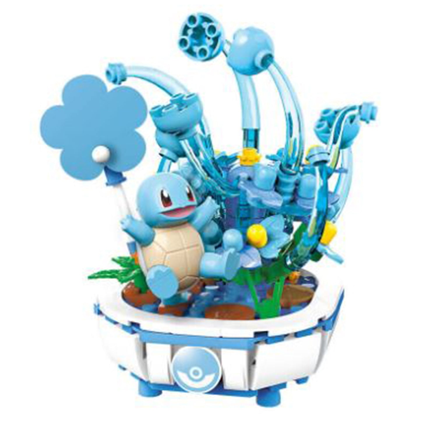 Keeppley Pokemon Qman Bonsai Squirtle Building Block Set