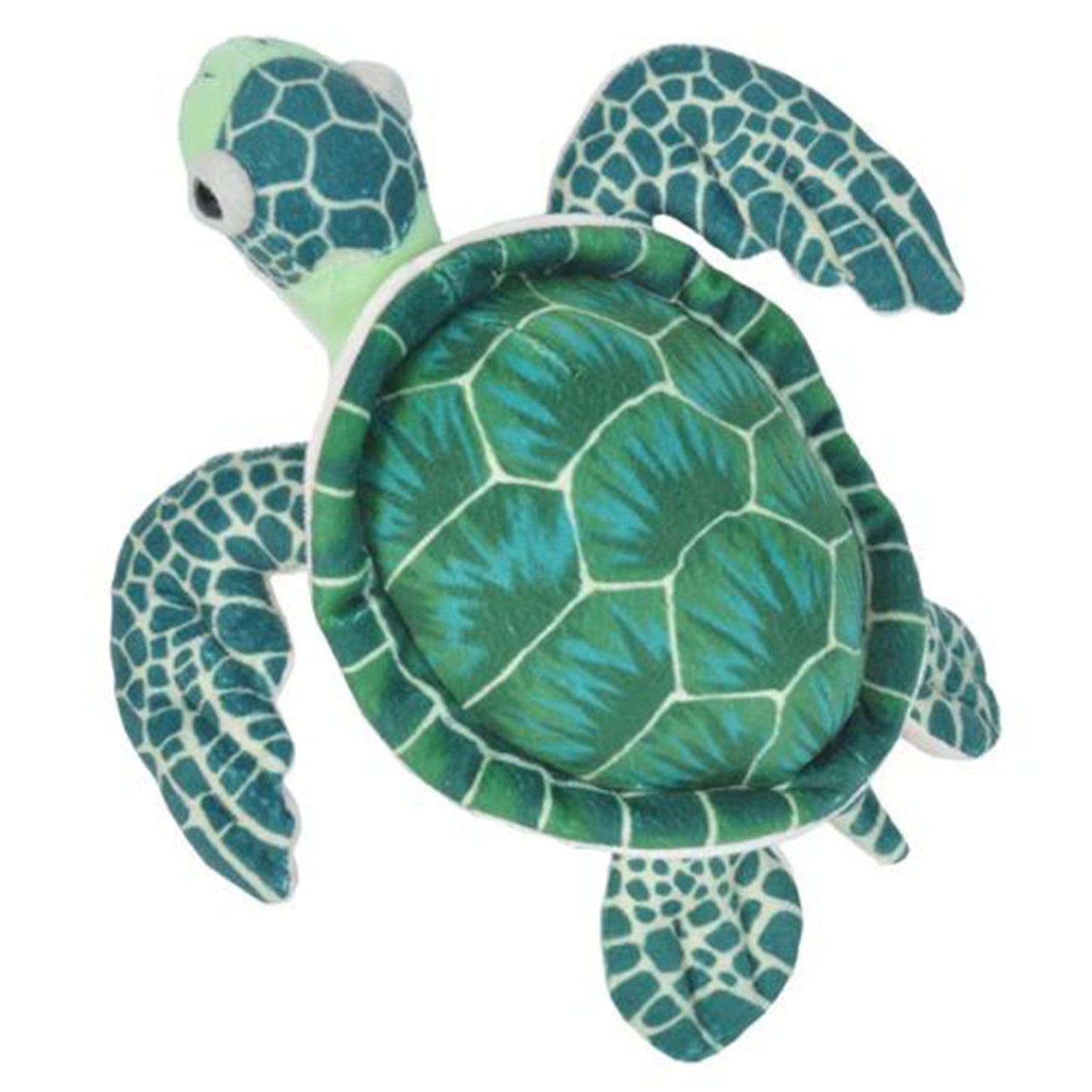 Wild Republic Cuddlekins Mini Green Sea Turtle 10 Inch Plush Figure