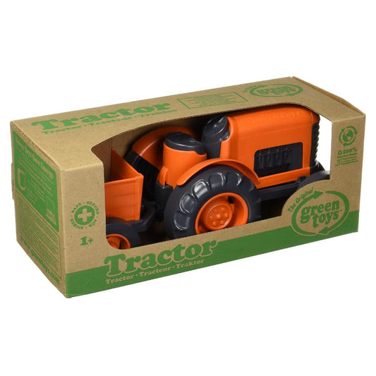Green Toys Tractor Orange Toy Vehicles