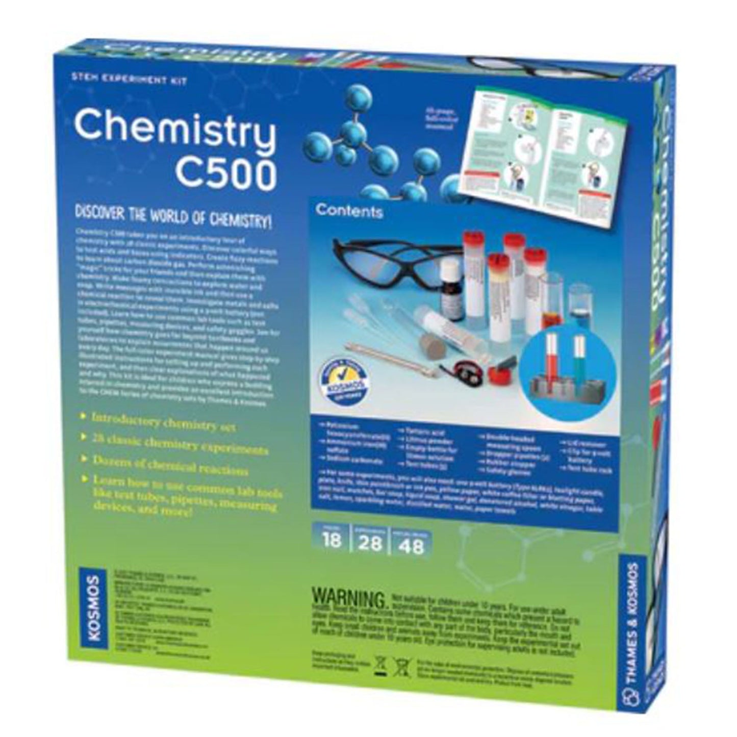 Thames And Kosmos Chemistry C500 Set