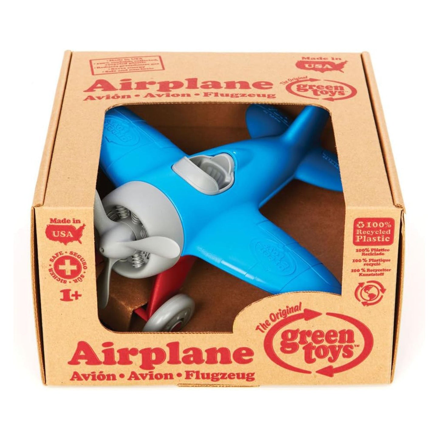 Green Toys Blue Airplane