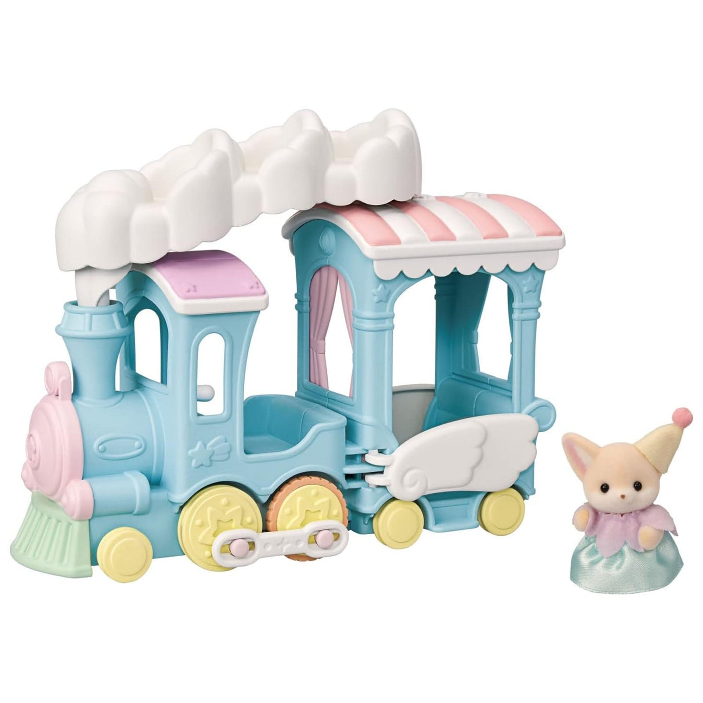 Calico Critter Floating Cloud Rainbow Train Set CC2074