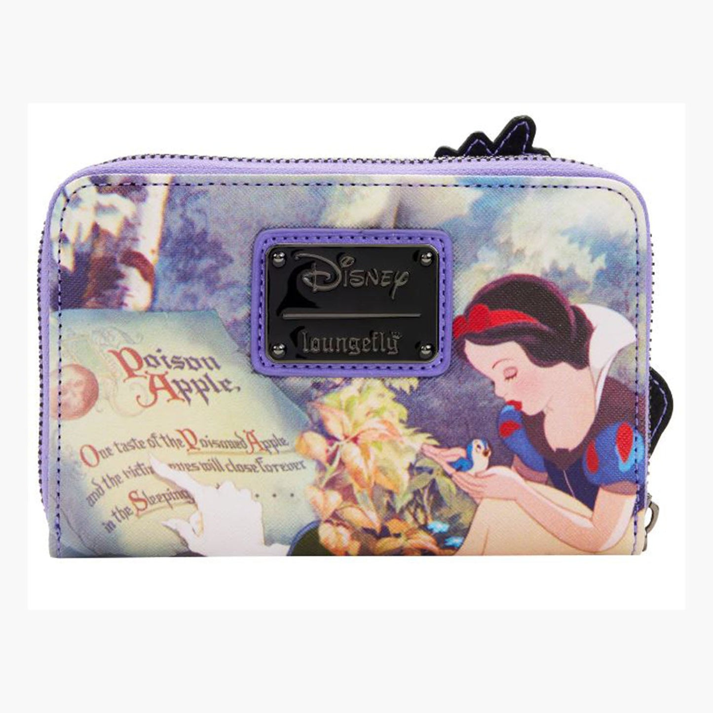 Loungefly Disney Villains Evil Queen With Apple Zip Around Wallet