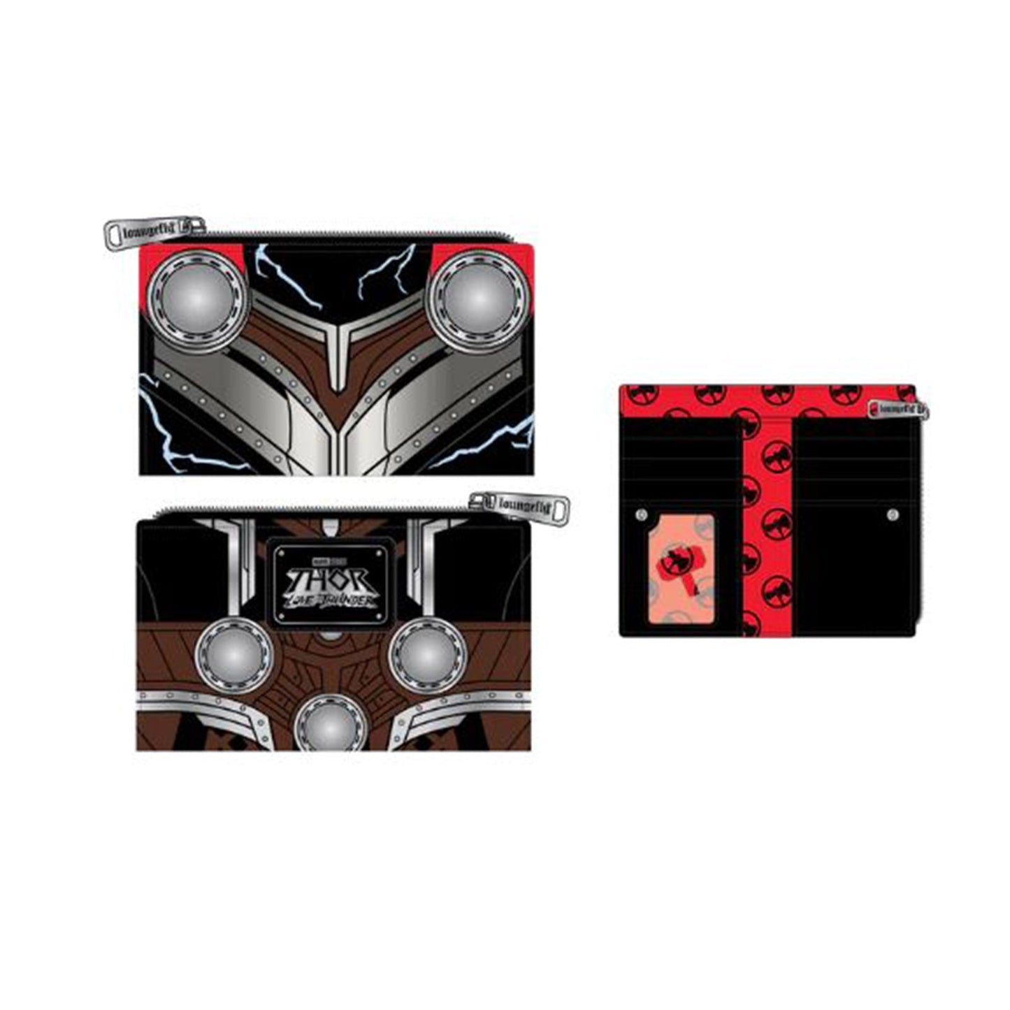 Loungefly Marvel Thor Love And Thunder Flap Wallet