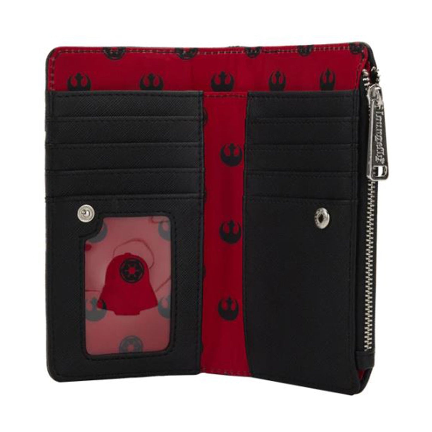 Loungefly Star Wars Trilogy Two May The Force Be With You Flap Wallet