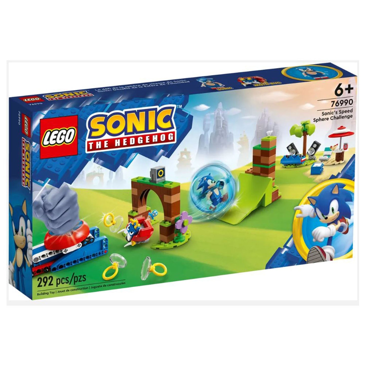 LEGO® Sonic The Hedgehog Sonic's Speed Sphere Challenge Building Set 76990