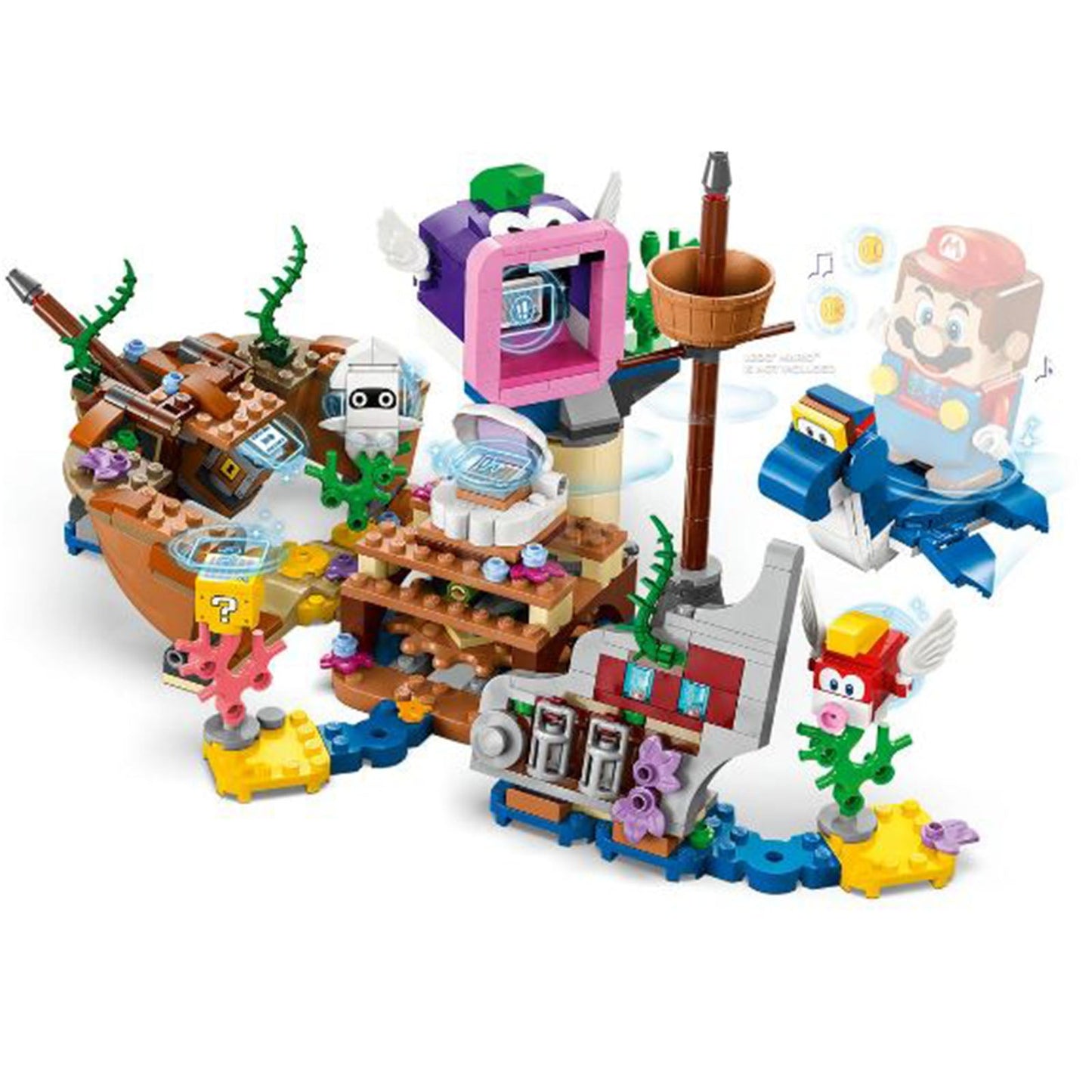 LEGO® Super Mario Dorrie's Sunken Shipwreck Adventure Building Set 71432