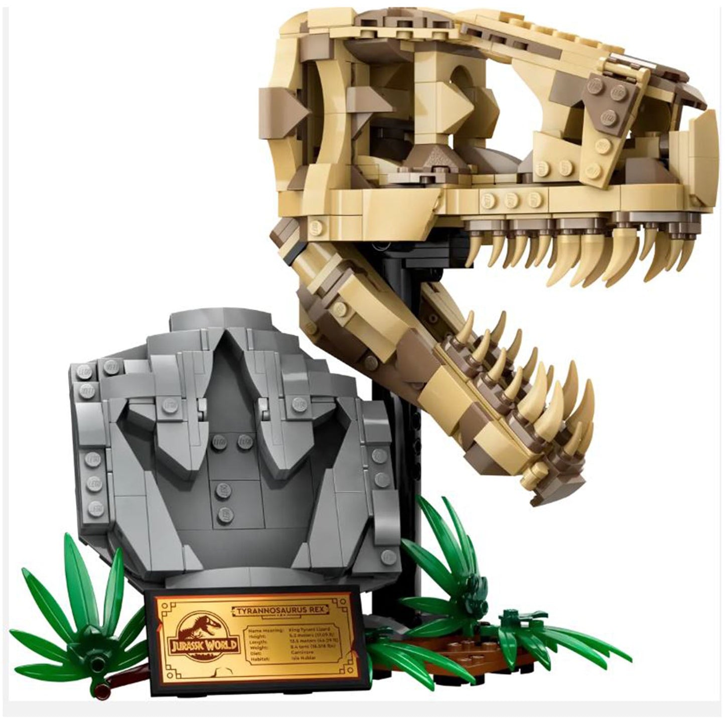 LEGO® Jurassic World Dinosaur Fossils T-Rex Skull Building Set 76964