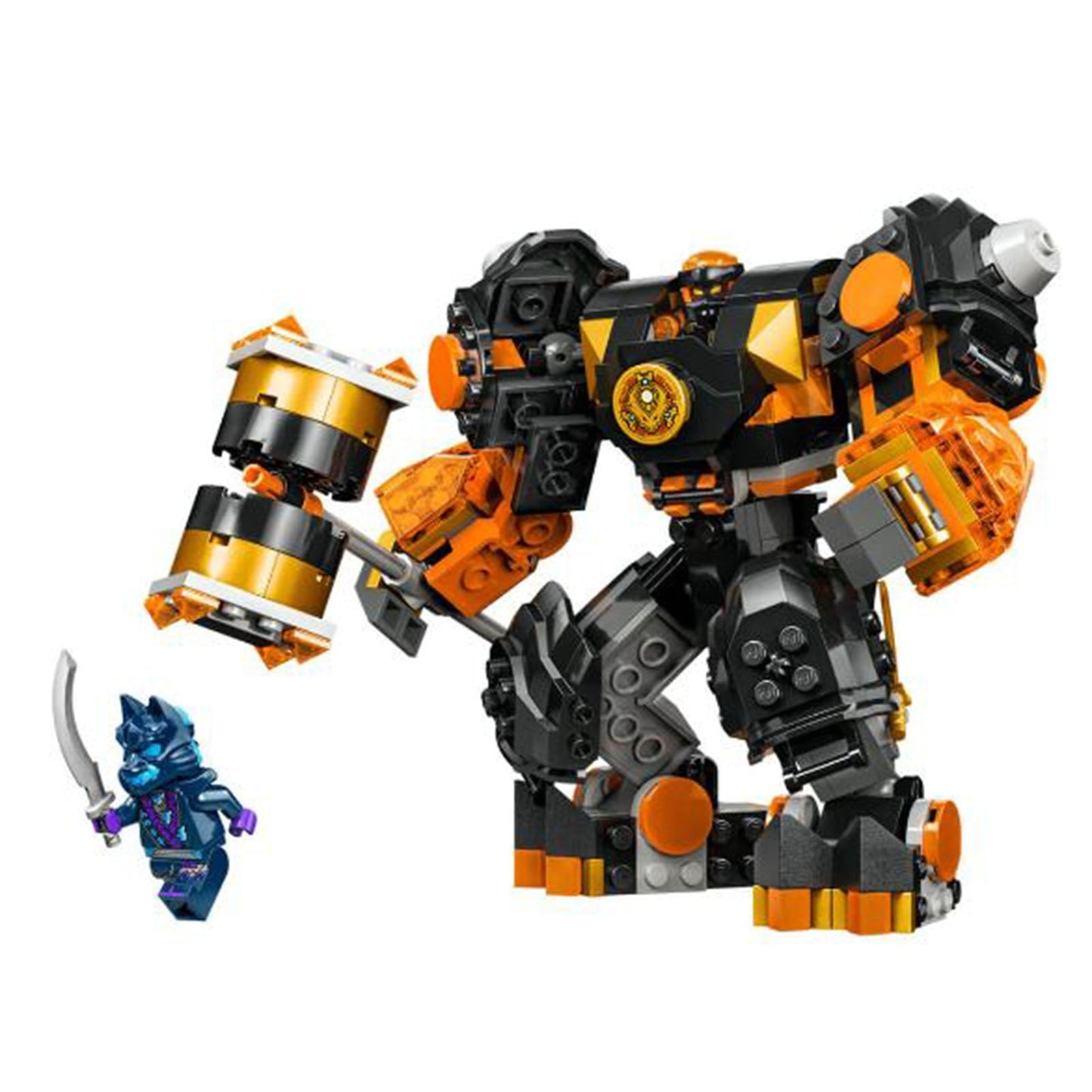 LEGO® Ninjago Dragon's Rising Cole's Elemental Earth Mech Building Set 71806