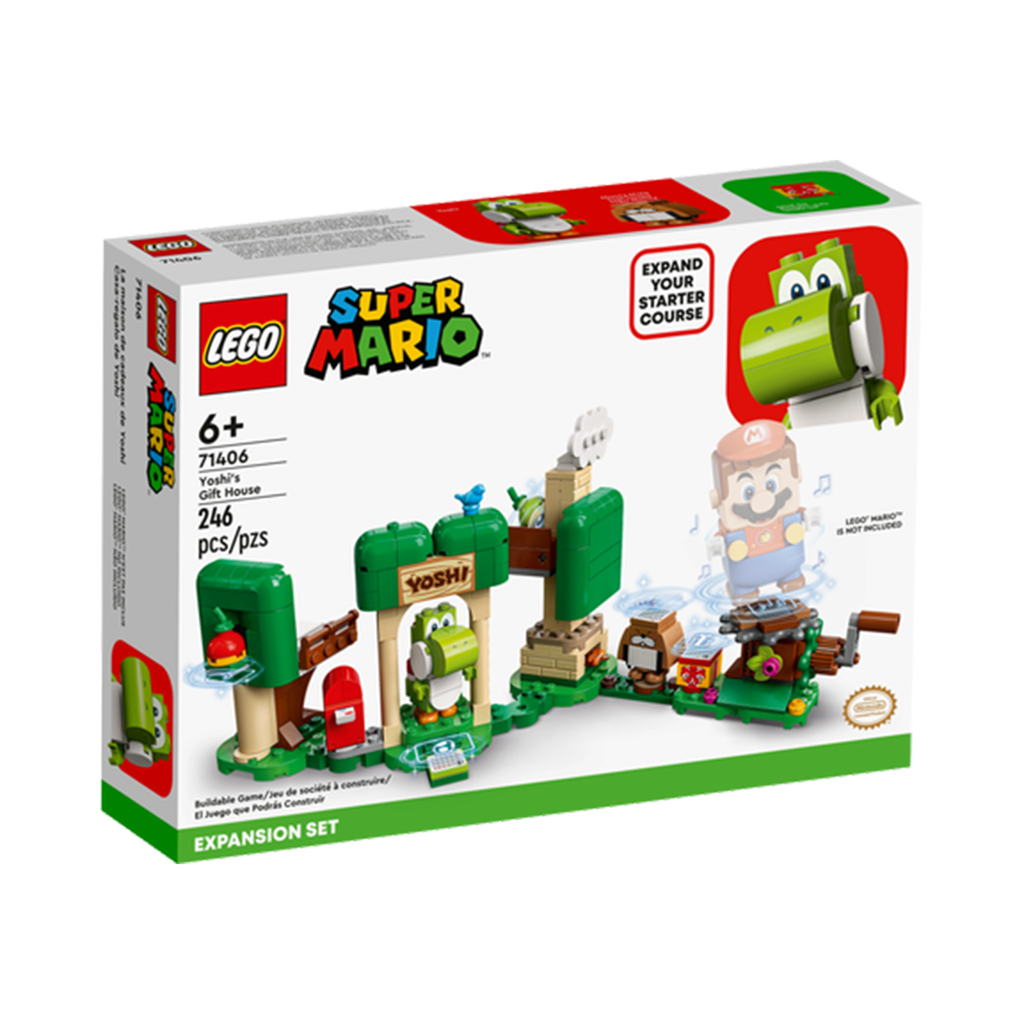 LEGO® Super Mario Yoshi's Gift House Building Set 71406