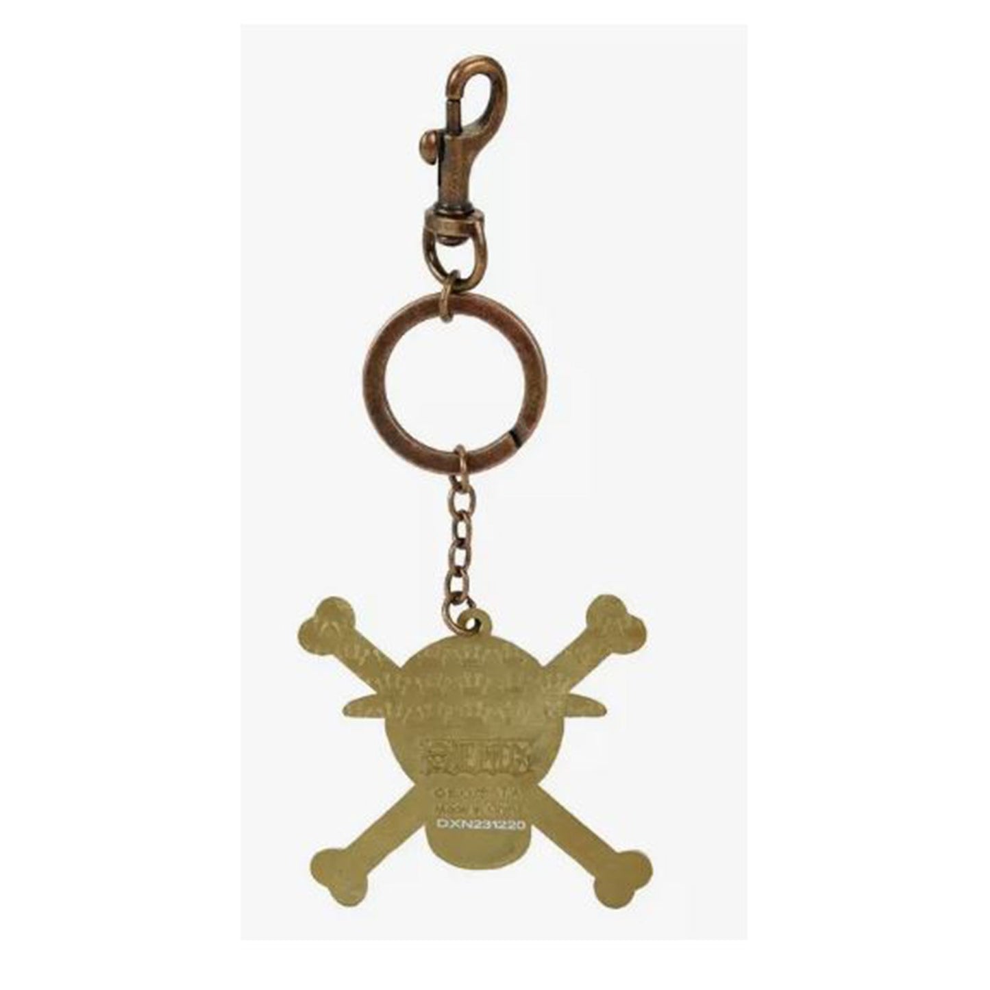 Loungefly Toei One Piece Skull Metal Keychain