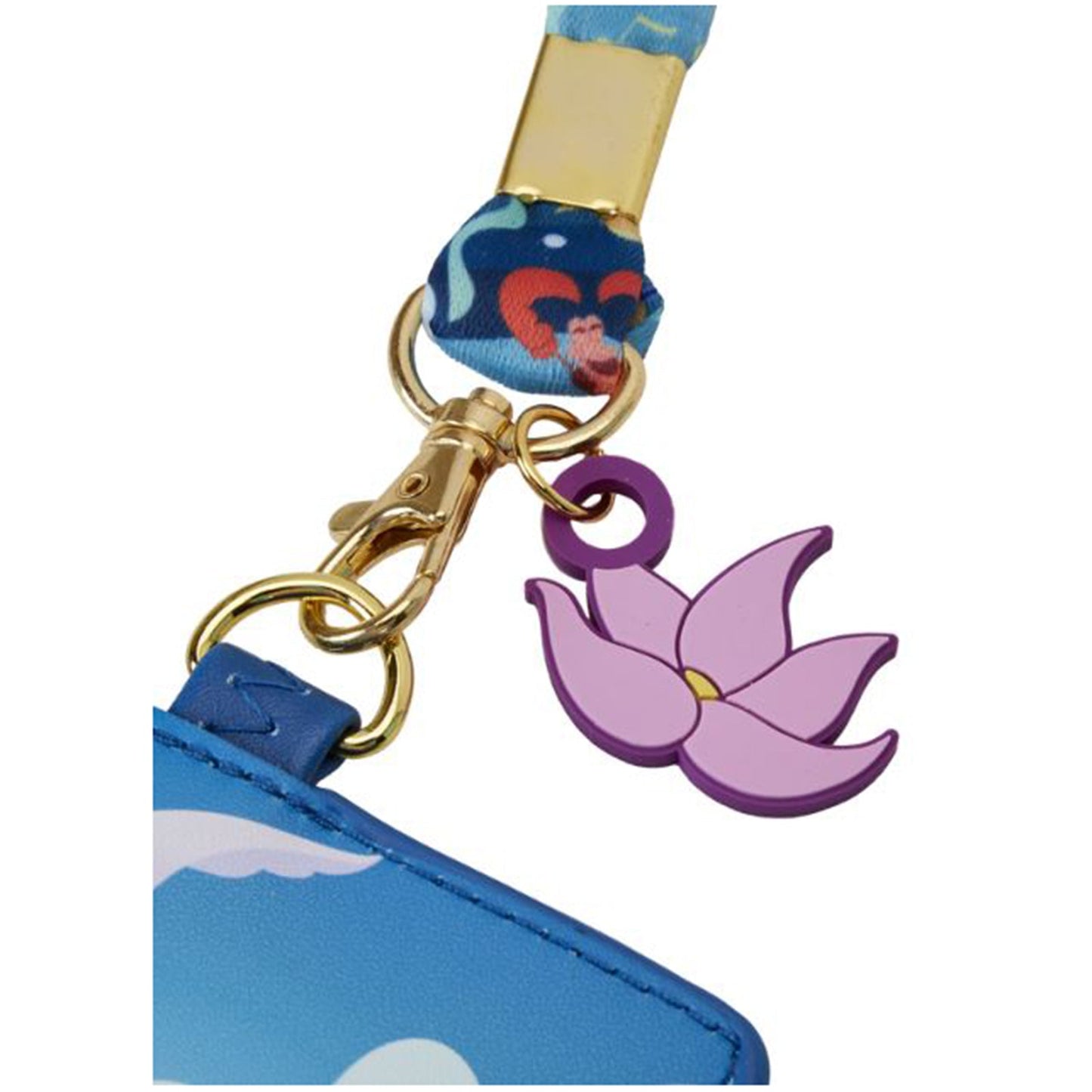 Loungefly Disney The Little Mermaid 35th Anniversary Life Is The Bubbles Lanyard With Cardholder