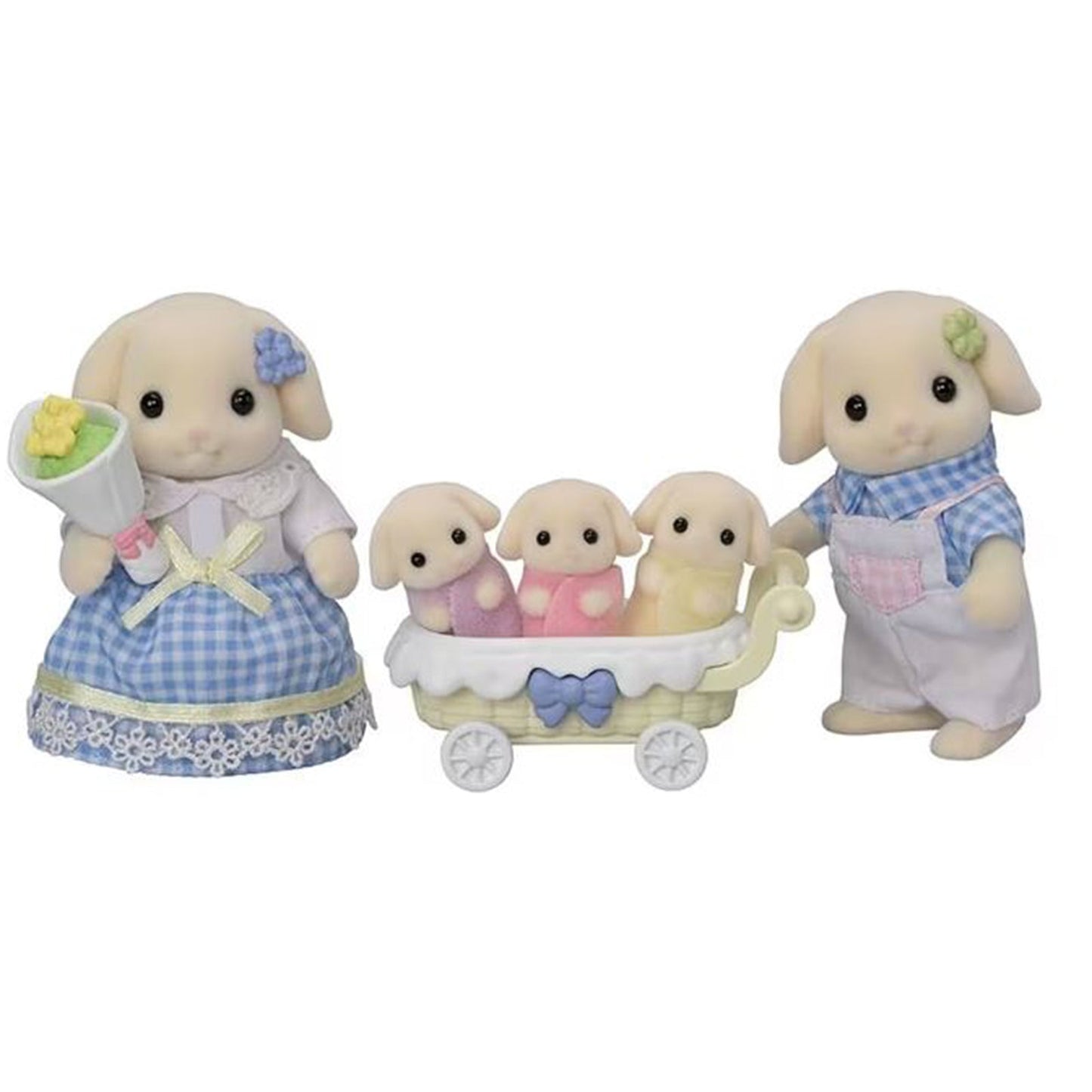 Calico Critters Flora Rabbit Family Figure Set CC2158