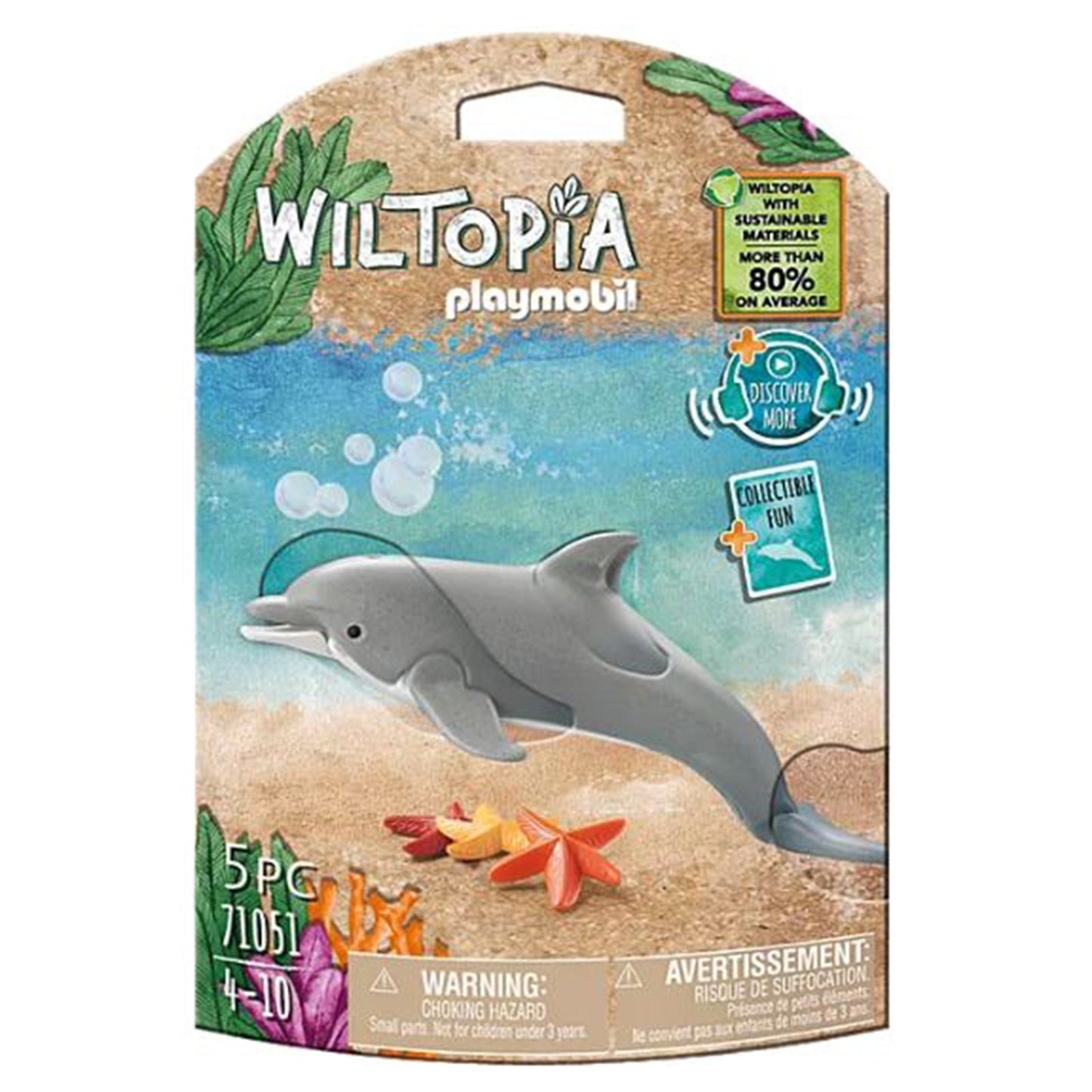 Playmobil Wiltopia Dolphin Building Set 71051