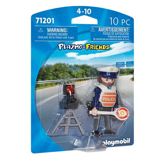 Playmobil Playmo Friends Traffic Policeman Building Set 71201