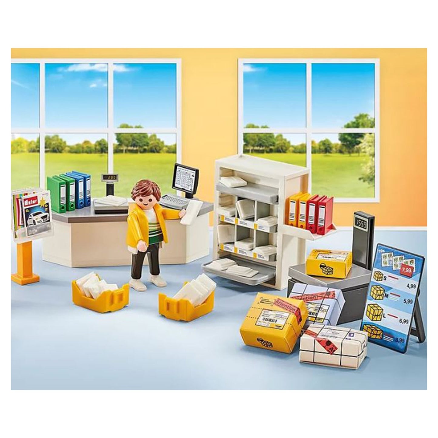 Playmobil Postal Office Building Set 9859