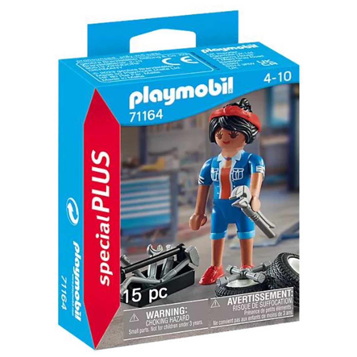 Playmobil Special Plus Mechanic Building Set 71164