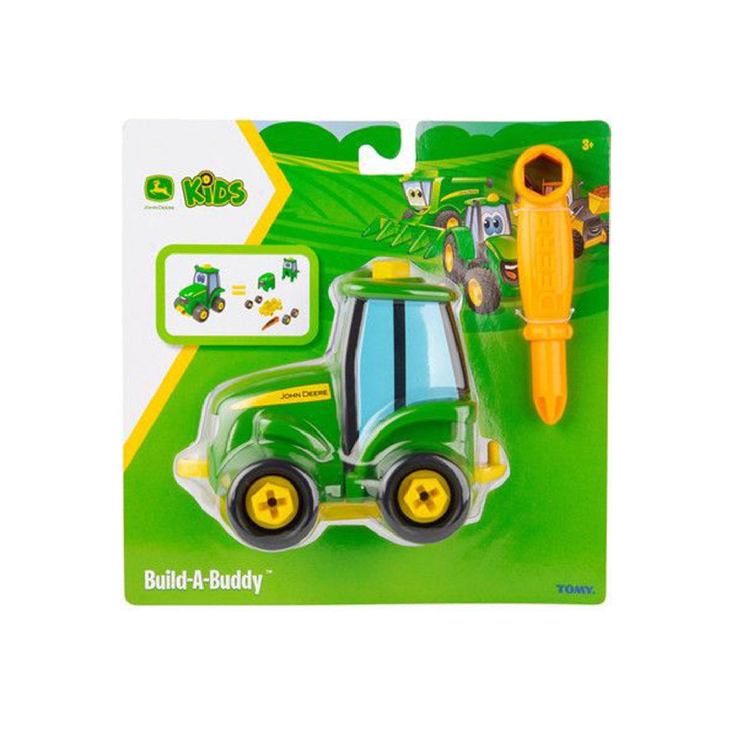 TOMY John Deer Build A Buddy Johnny Set