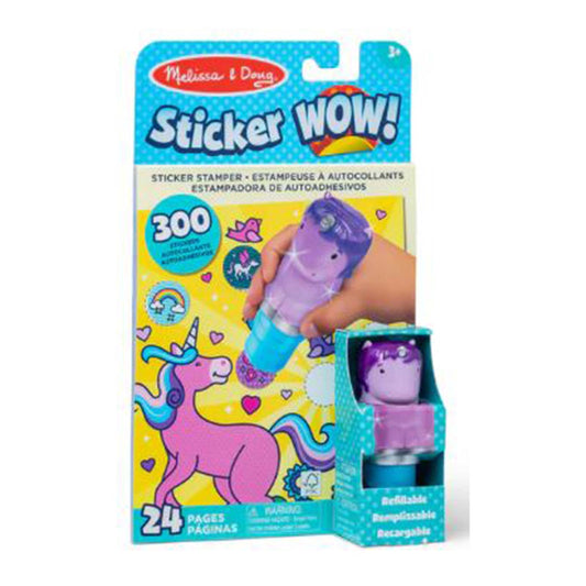Melissa And Doug Sticker WOW! Purple Unicorn Activity Pad