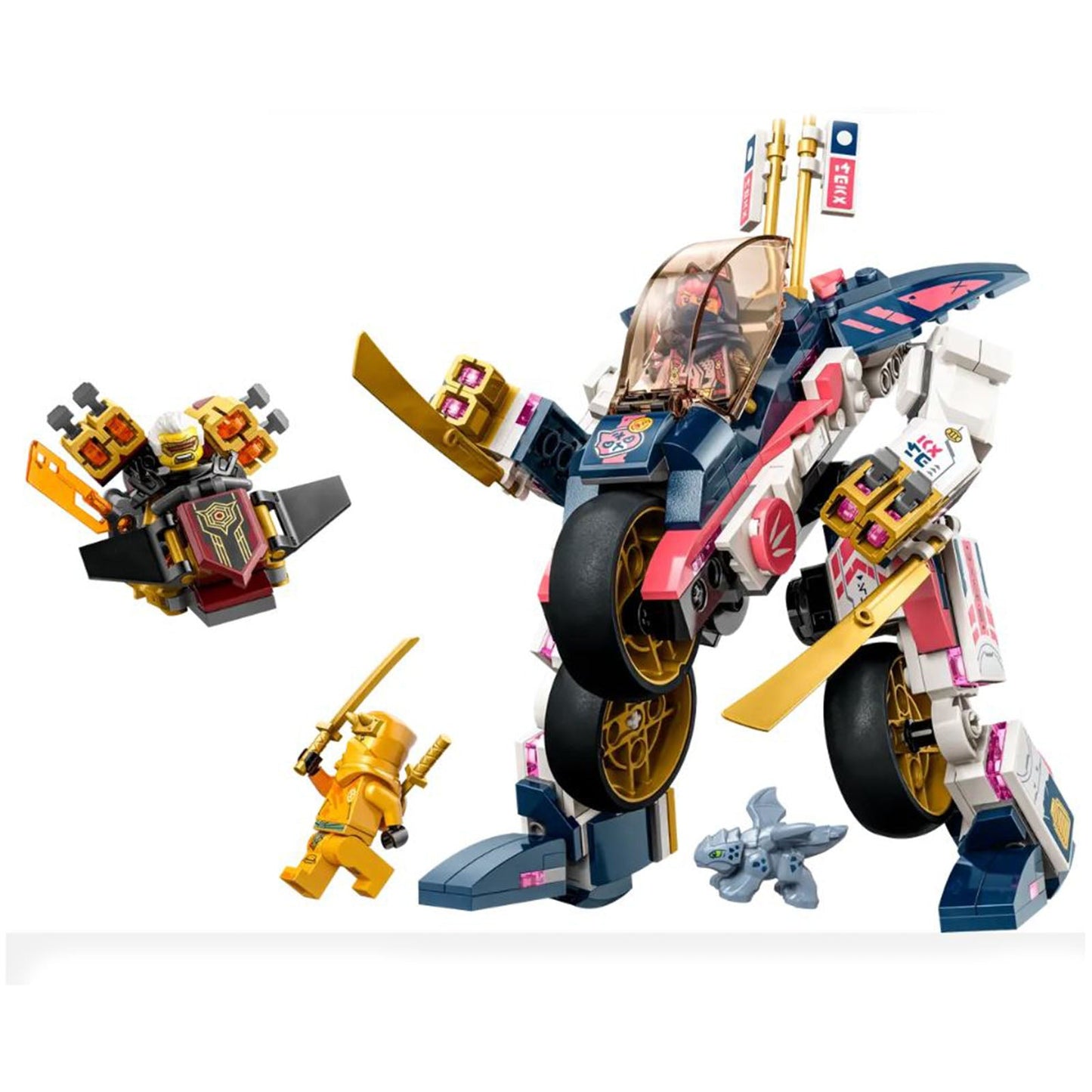 LEGO® Ninjago Dragons Rising Sora's Tranforming Mech Bike Building Set 71792