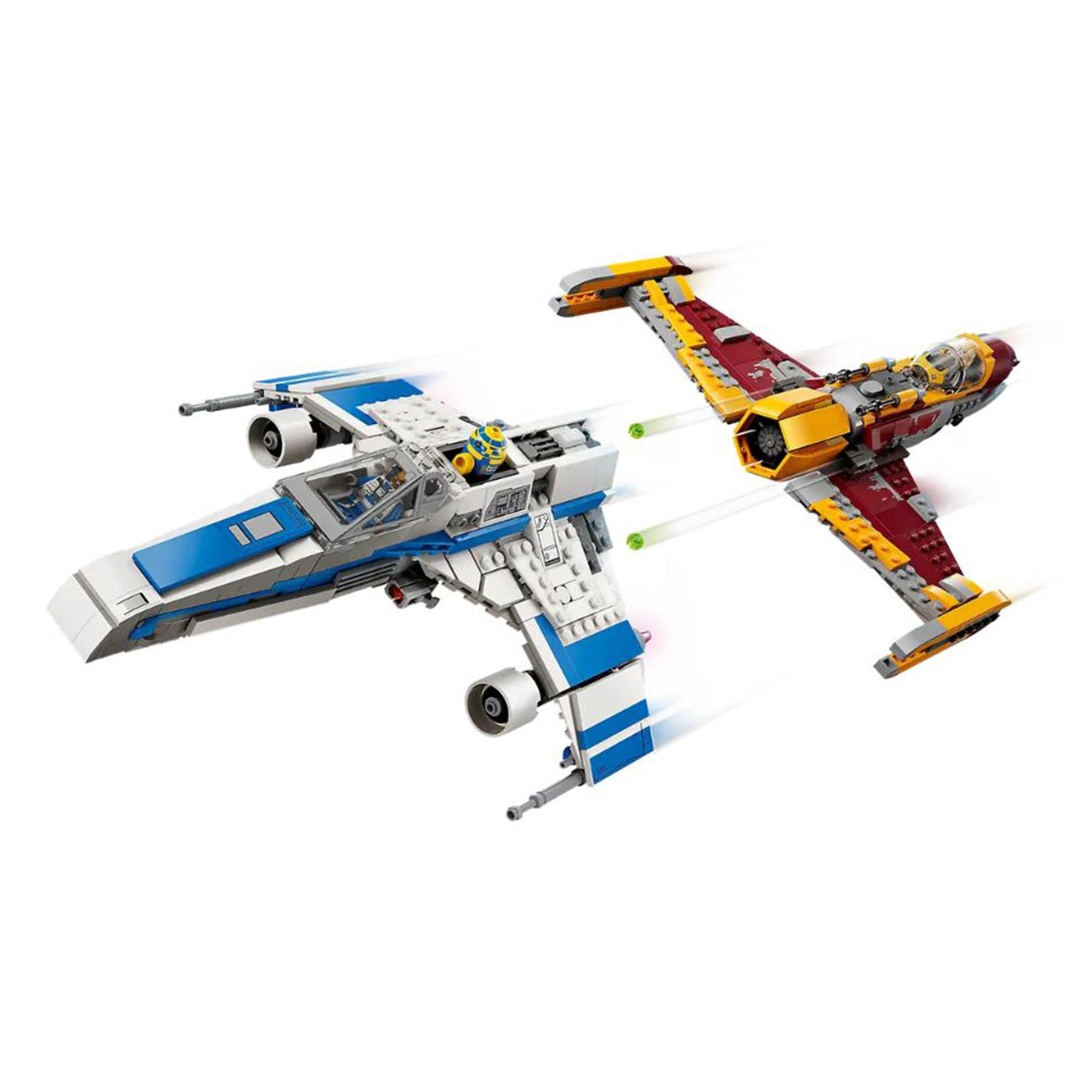 LEGO® Star Wars New Republic E-Wing Verses Shin Hati's Starfighter Building Set 75364