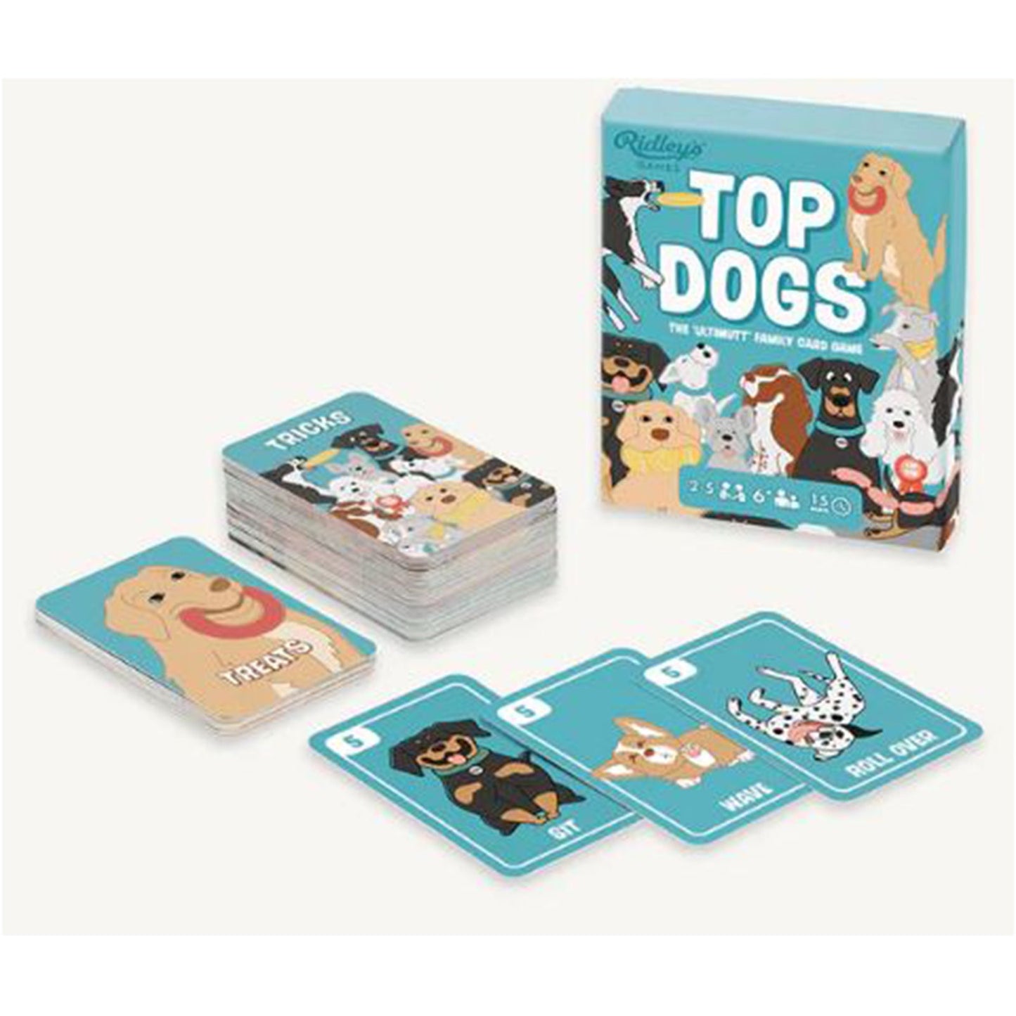 Chronicle Books Top Dog Family Card Game