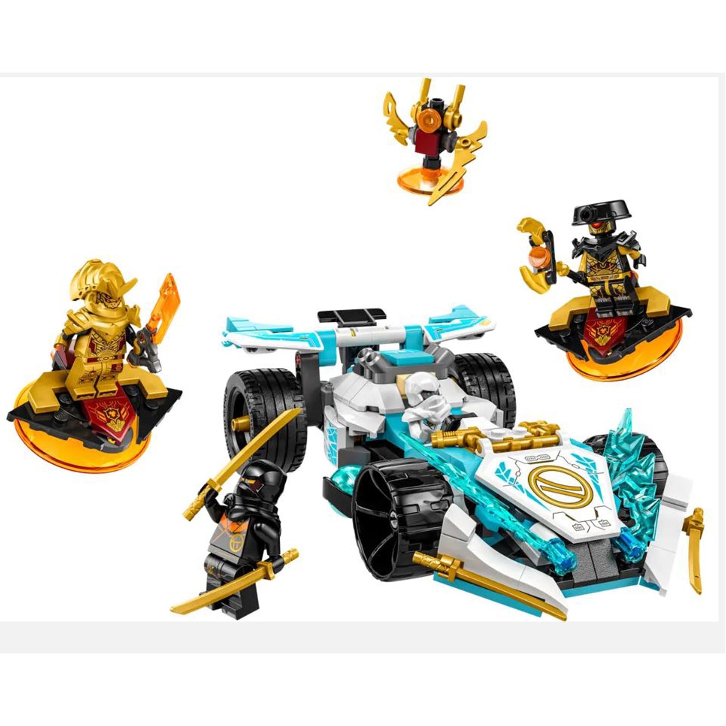 LEGO® Ninjago Dragons Rising Zane's Dragon Power Spinjitzu Race Car Building Set 71791