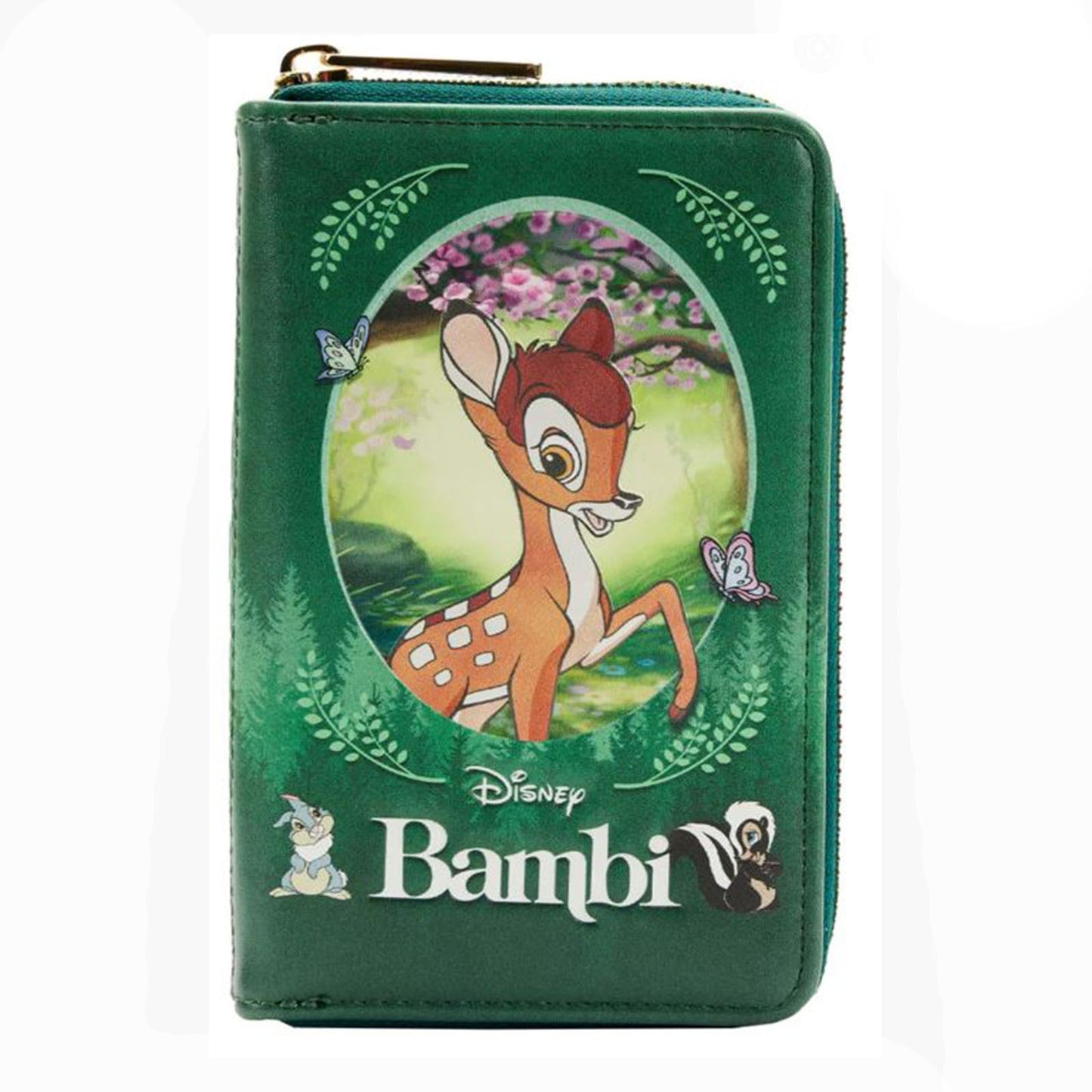 Loungefly Disney Classic Books Bambi Zip Around Wallet