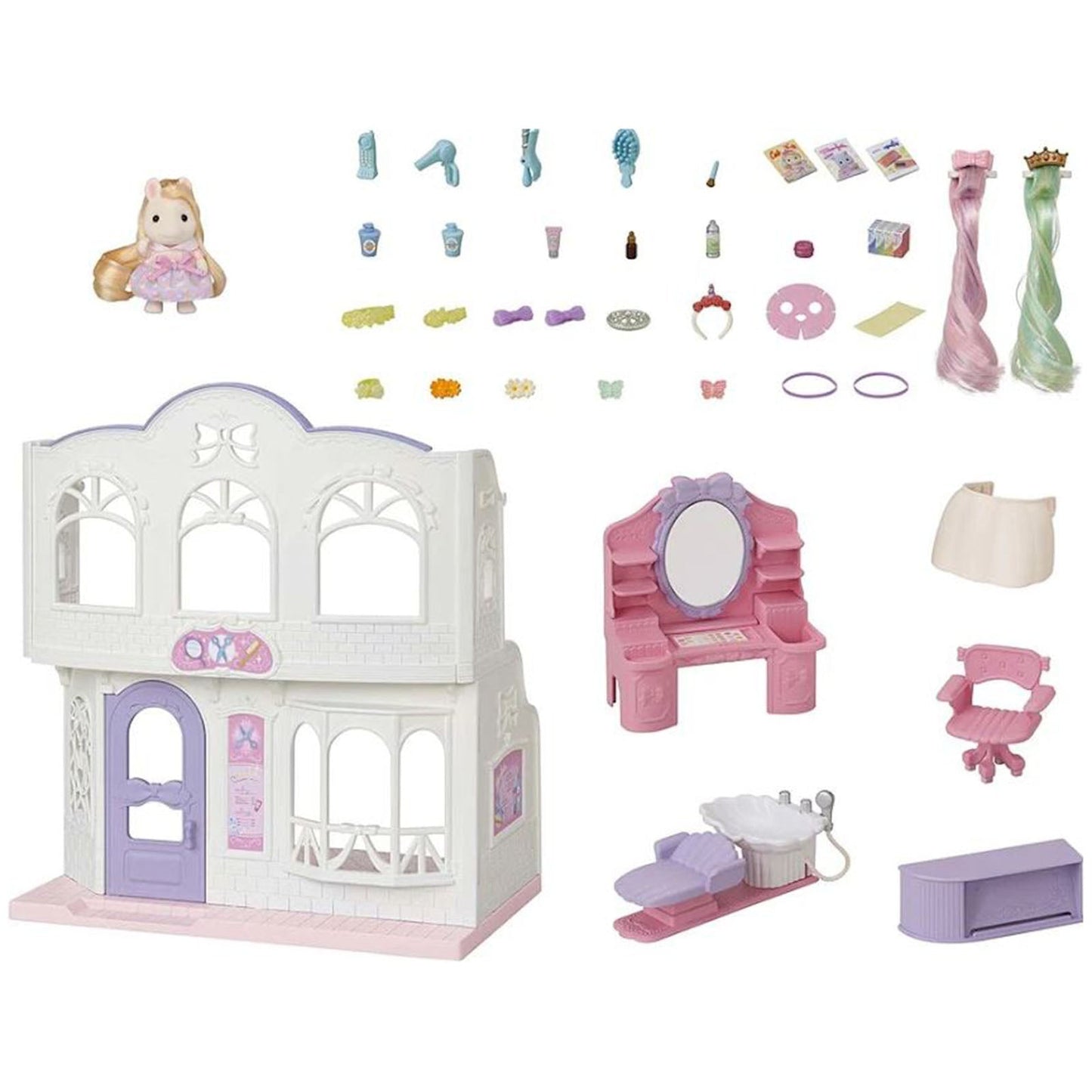 Calico Critter Pony's Stylish Hair Salon Set CC1971