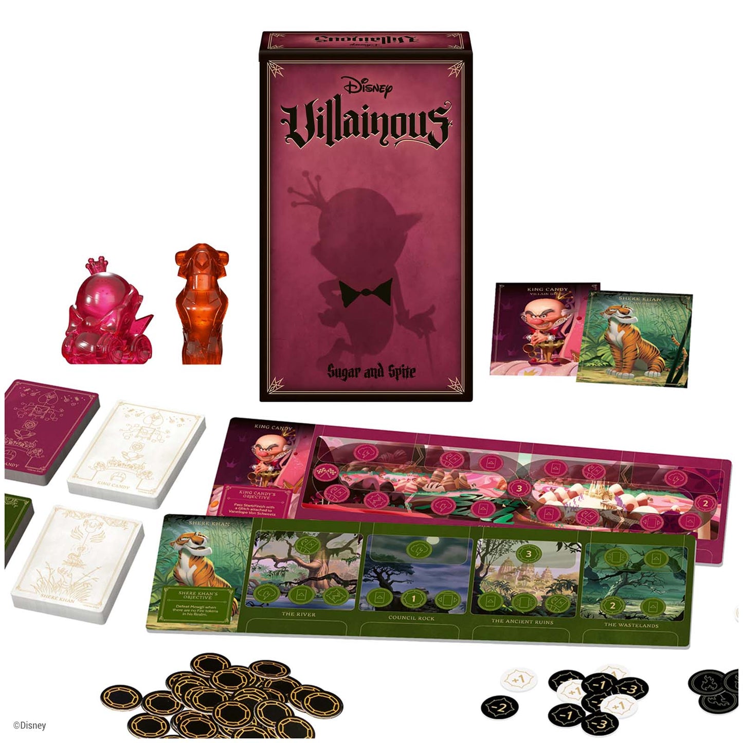 Ravensburger Disney Villainous Sugar And Spite Board Game