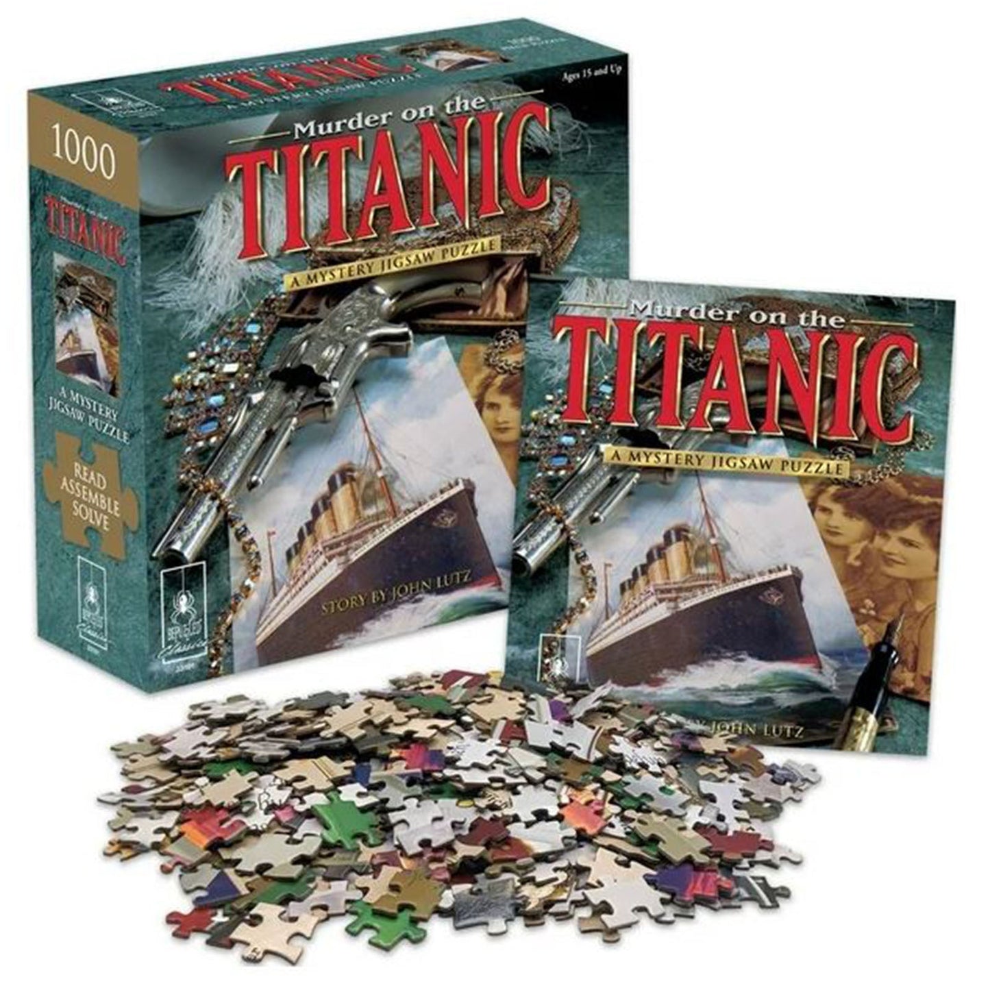 University Games Murder Mystery Party Murder On The Titanic 1000 Jigsaw Puzzle