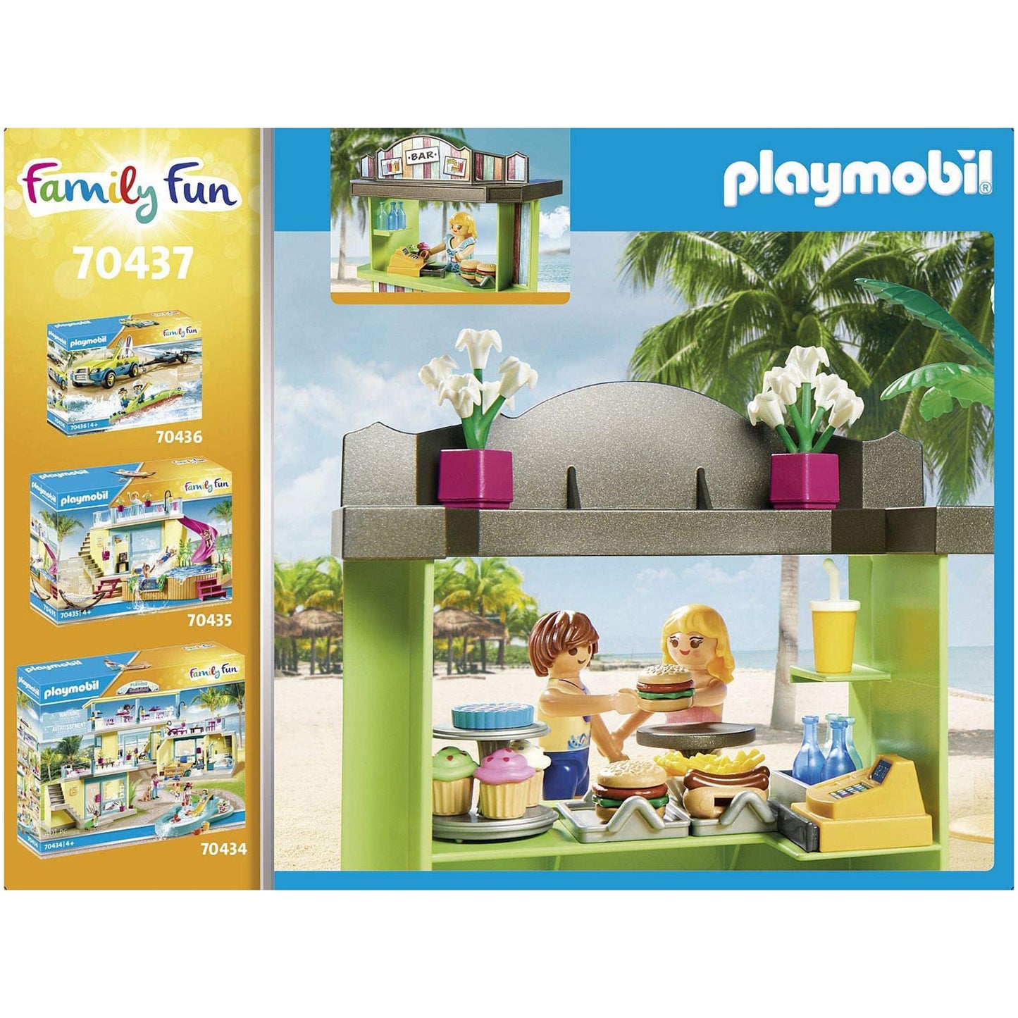 Playmobil Family Fun Beach Snack Bar 70437