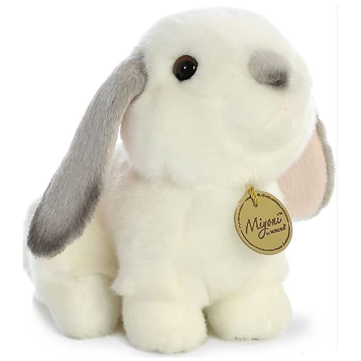 Aurora Lop Eared Rabbit With Grey Ears 8 Inch Plush Figure