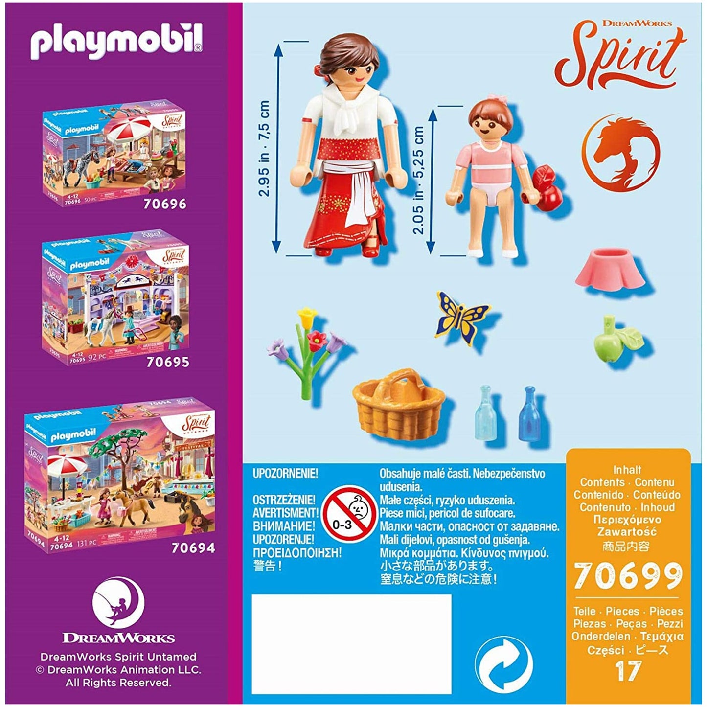 Playmobil Spirit Untamed Young Lucky And Mim Milagro 70699